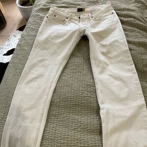 Jcrew 484 jeans, off-white